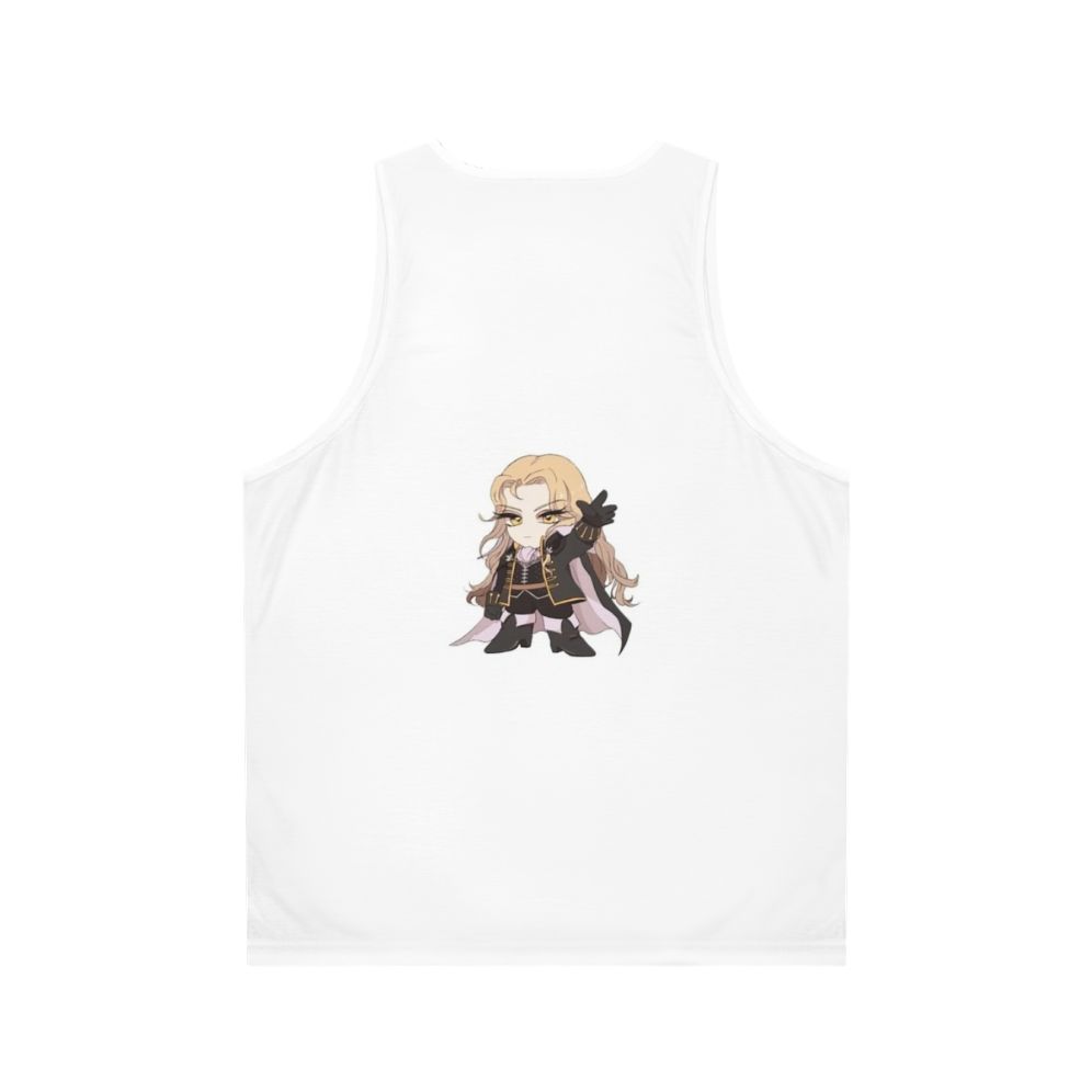 Castlevania Alucard Chibi Unisex Tank Top - Back