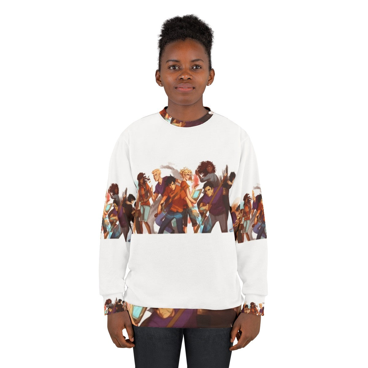 Custom Percy Jackson Heroes of Olympus Sweatshirt - women