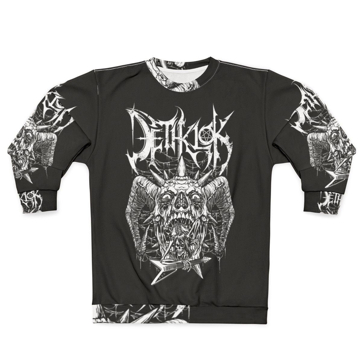 Dethklok Adult Sweatshirt featuring the iconic Dethklok band logo