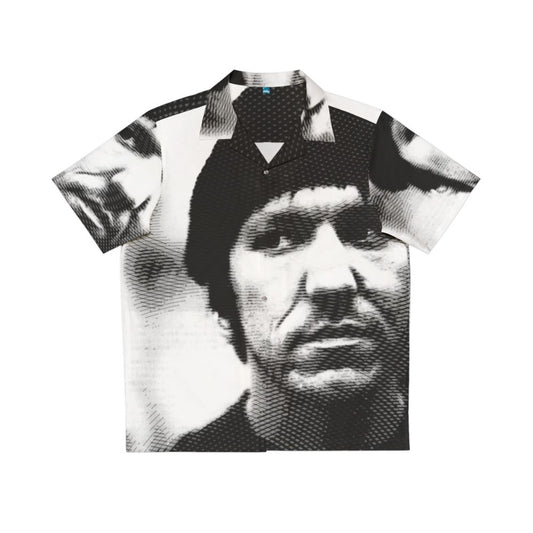 Elliott Smith Tribute Hawaiian Shirt with Engraved Design