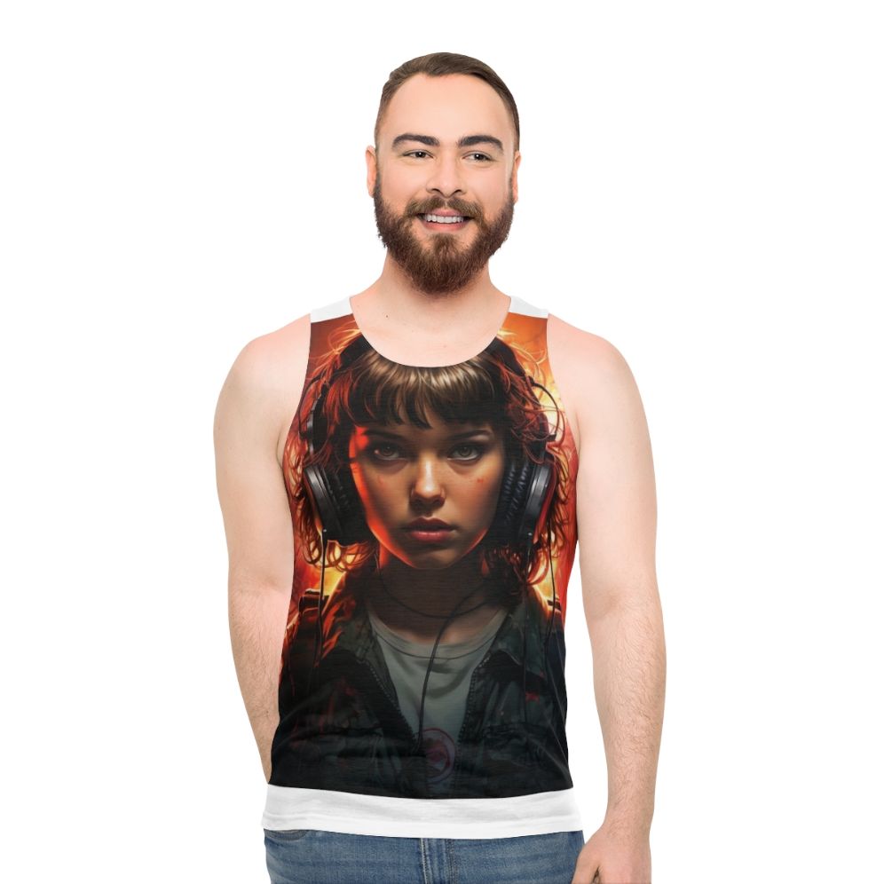 Stranger Things Eleven Unisex Tank Top - men