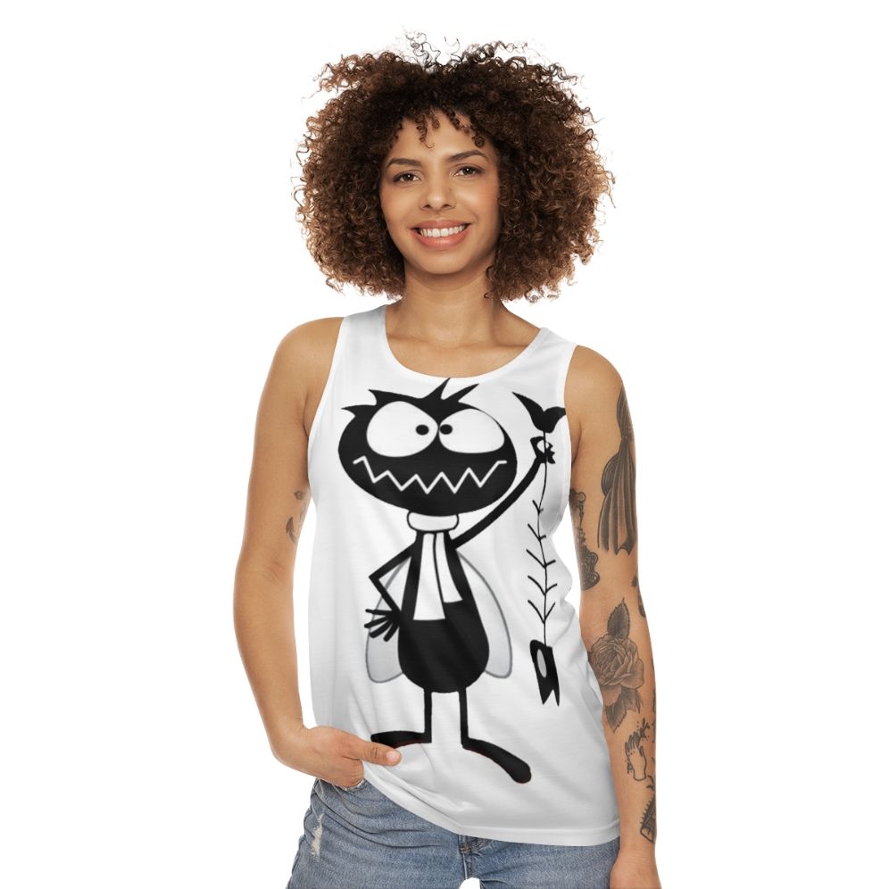 Vintage Louie the Fly Unisex Tank Top - women