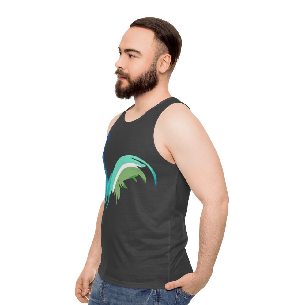 Cockerall Legendary Animals Unisex Tank Top - men side