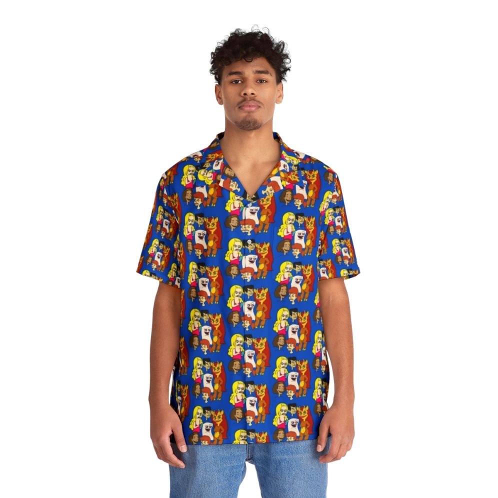 Big Mouth Netflix Art Hawaiian Shirt - People Front