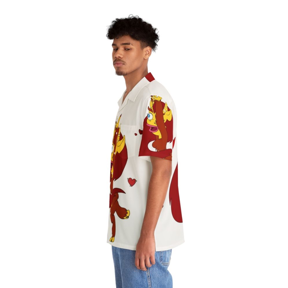 Big Mouth Connie Dance Hawaiian Shirt - People Left