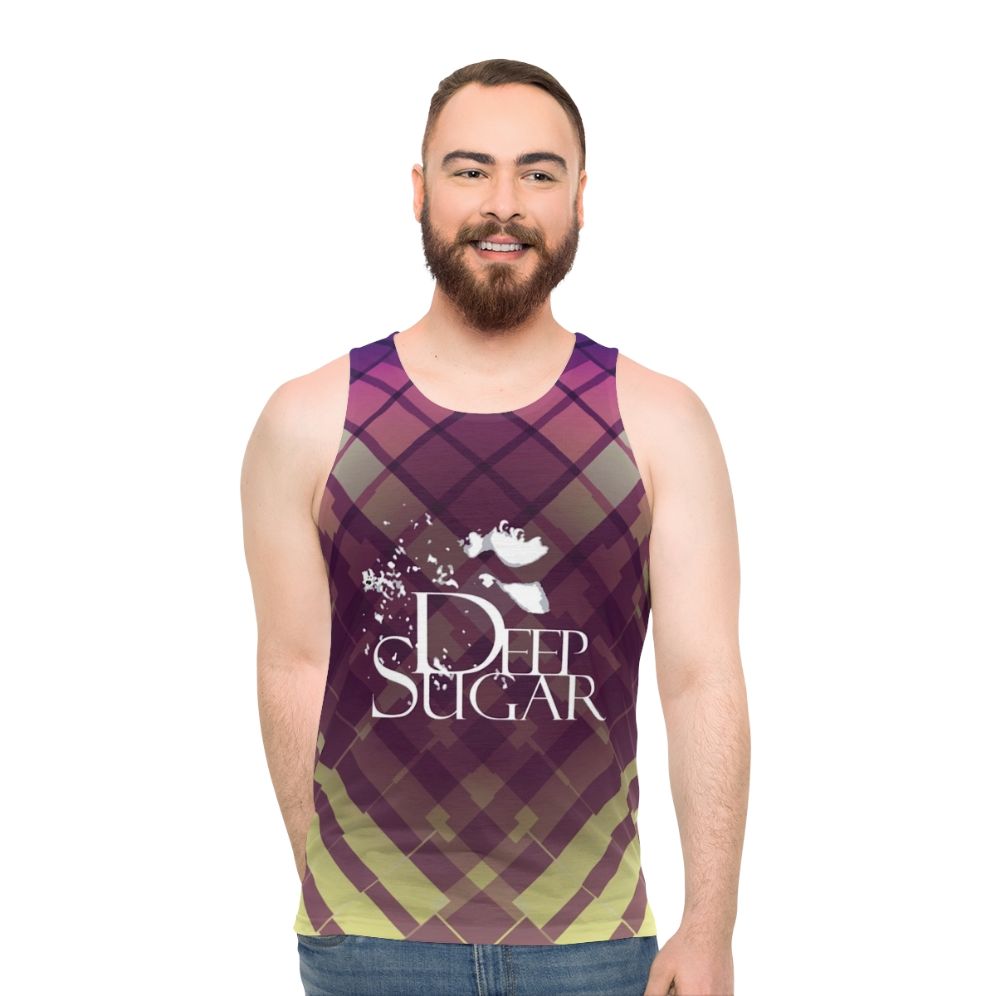 Unisex Deep Sugar Electronic Music Tank Top - men