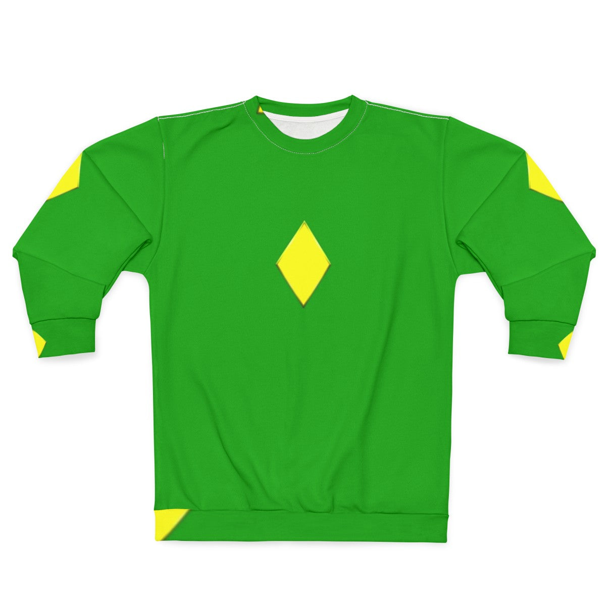 Yellow diamond superhero sweatshirt