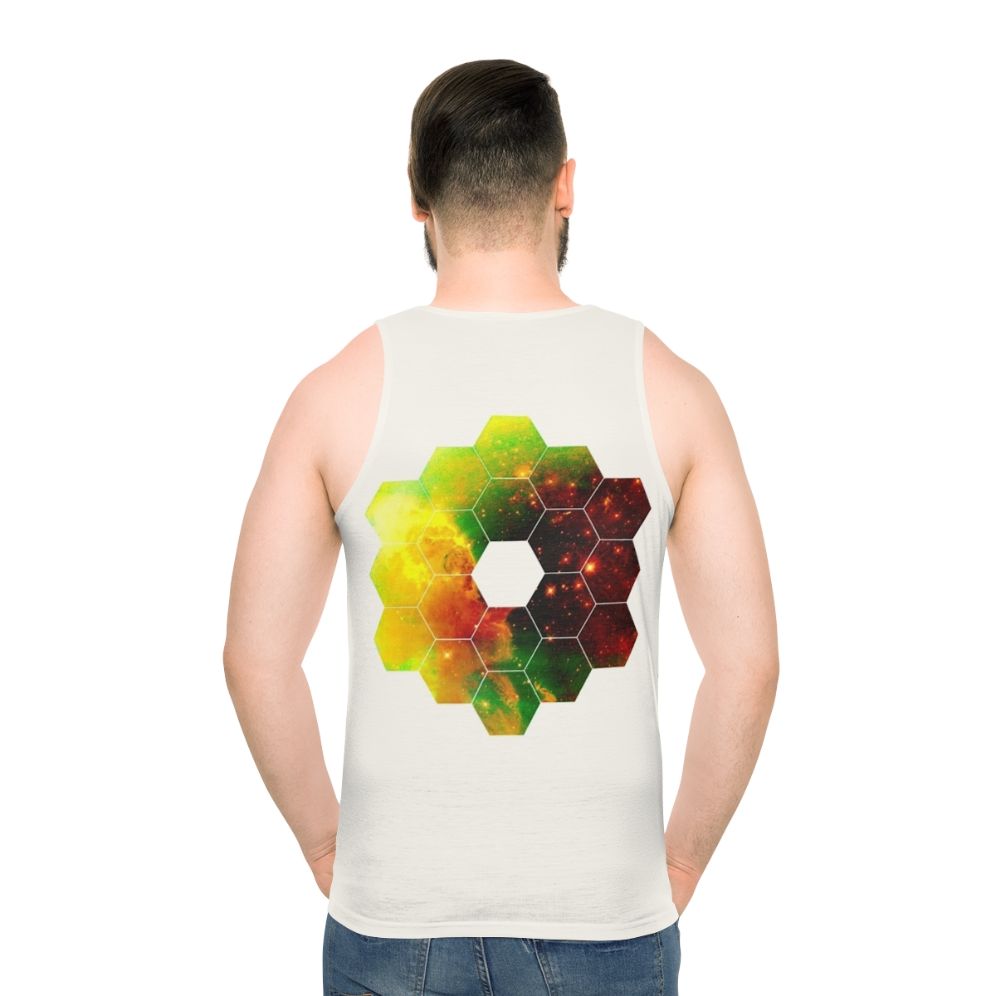 James Webb Telescope unisex tank top - men back