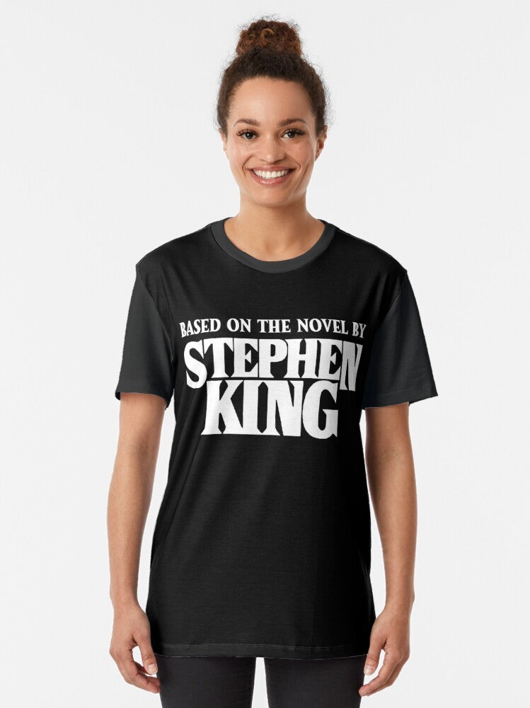 Stephen King Inspired Graphic T-Shirt - Based on the Novel by Stephen King - Women