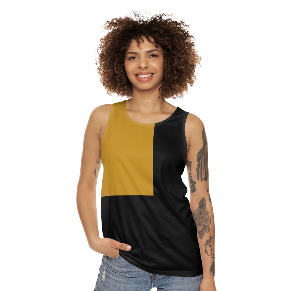 Unisex Billy The Kid Tank Top with Comic Art Design - women