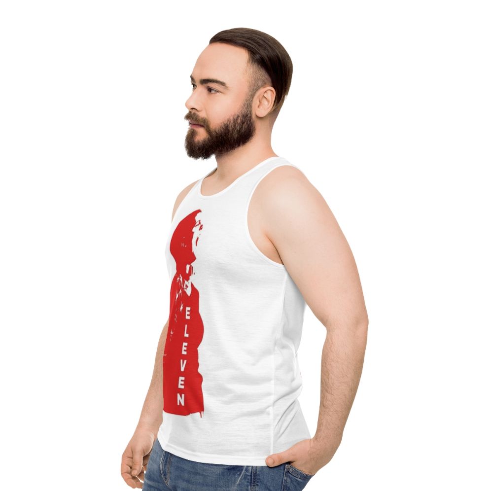 Eleven Stranger Things Unisex Tank Top - men side