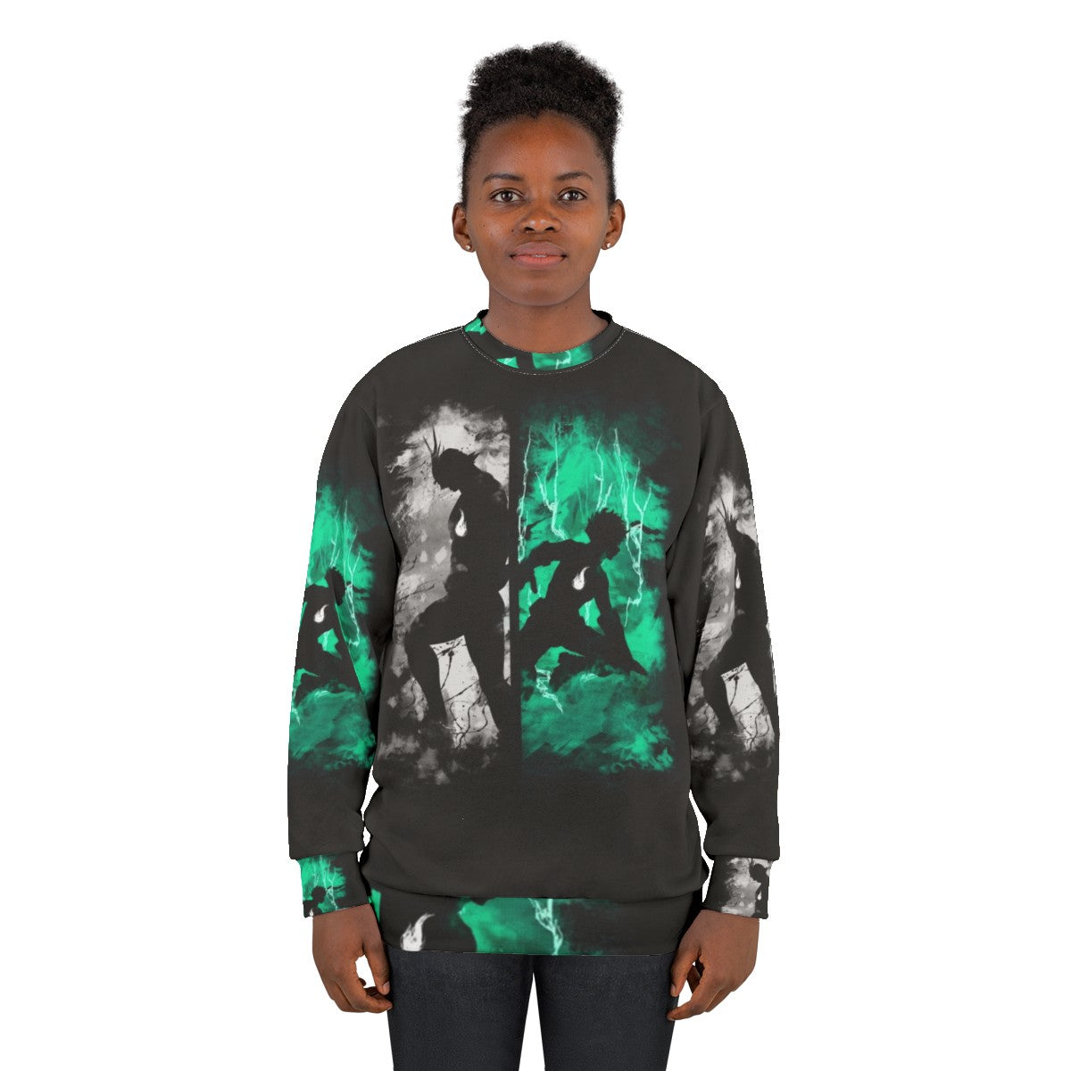 One For All Deku Sweatshirt - Boku No Hero Academia Anime Merchandise - women