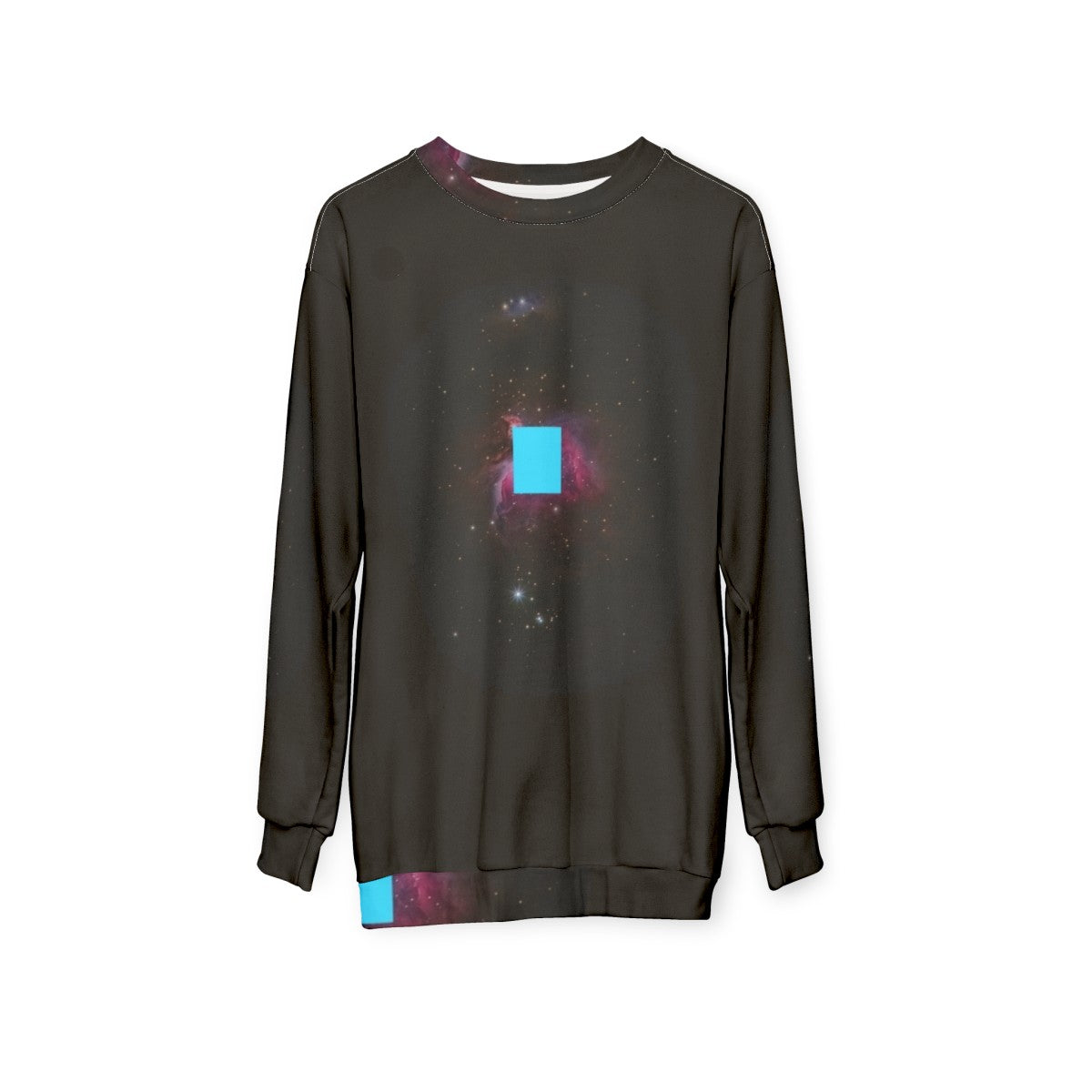 Zima Blue Futuristic Sweatshirt - hanging