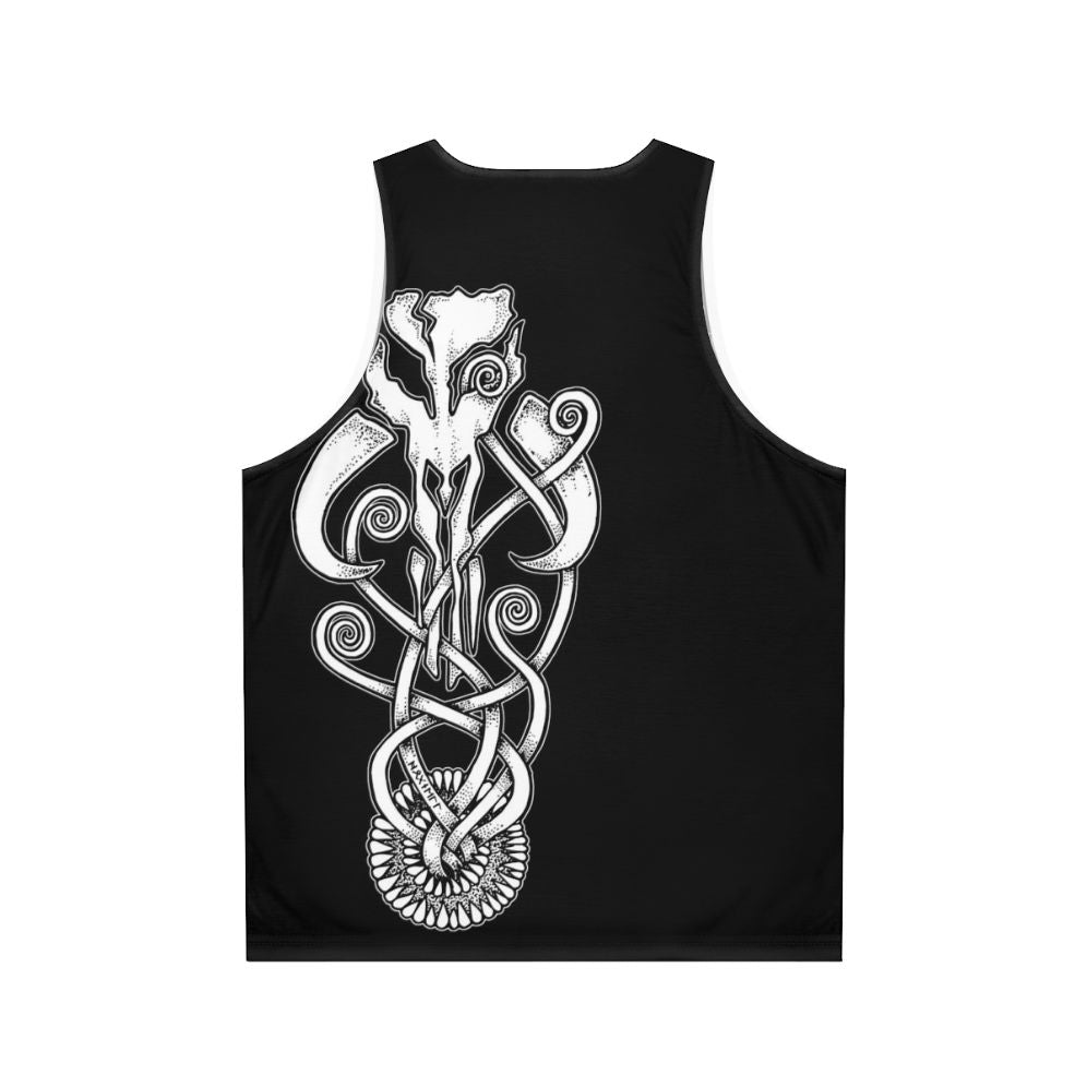 Mandalorian Sarlacc Knot Unisex Tank Top - Back