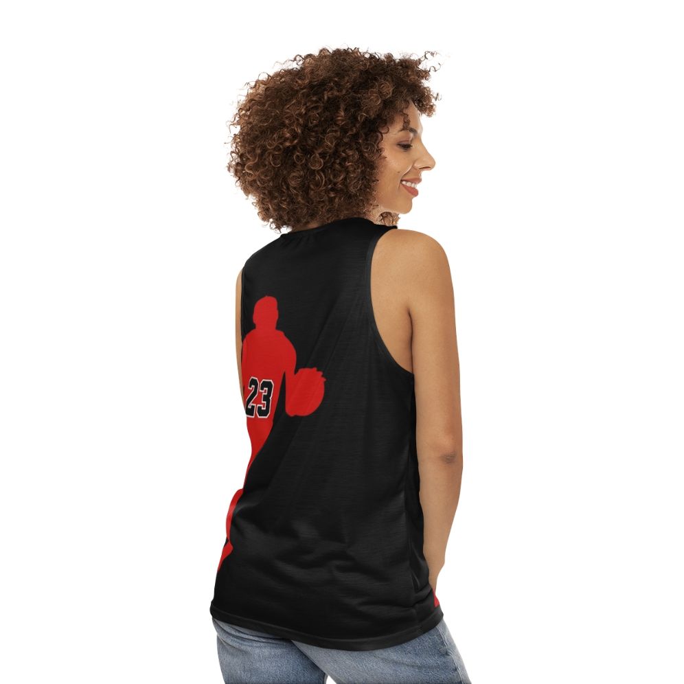 Michael Jordan 23 Unisex Tank Top - women back