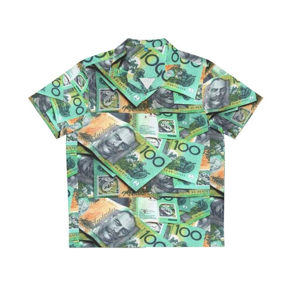 Australian 100 Dollar Bills Hawaiian Shirt