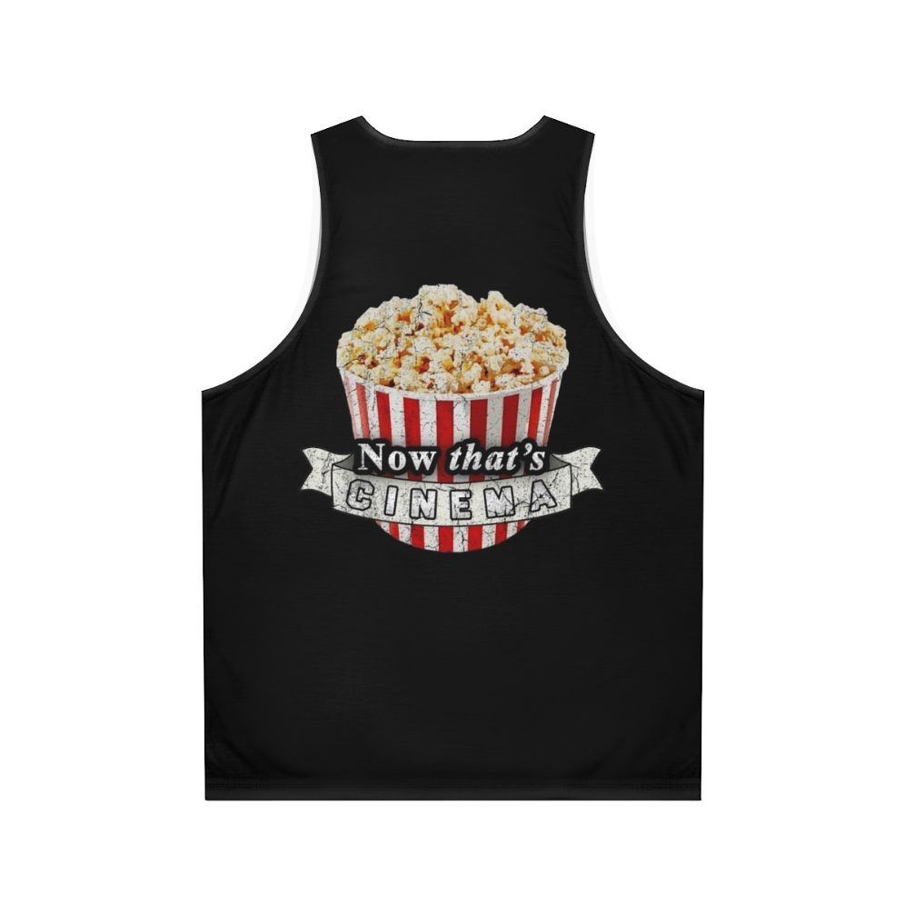 Unisex cinema-inspired tank top - Back