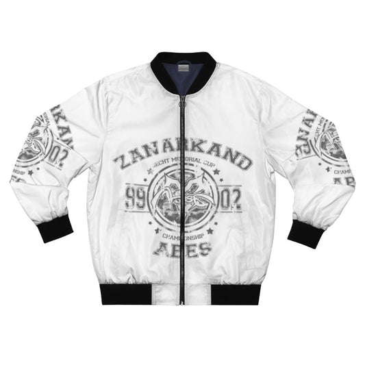 Zanarkand Abes vintage bomber jacket featuring Final Fantasy X inspired design