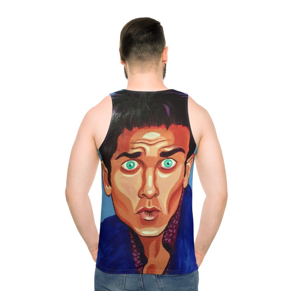 Zoolander 'Blue Steel' Unisex Tank Top - men back