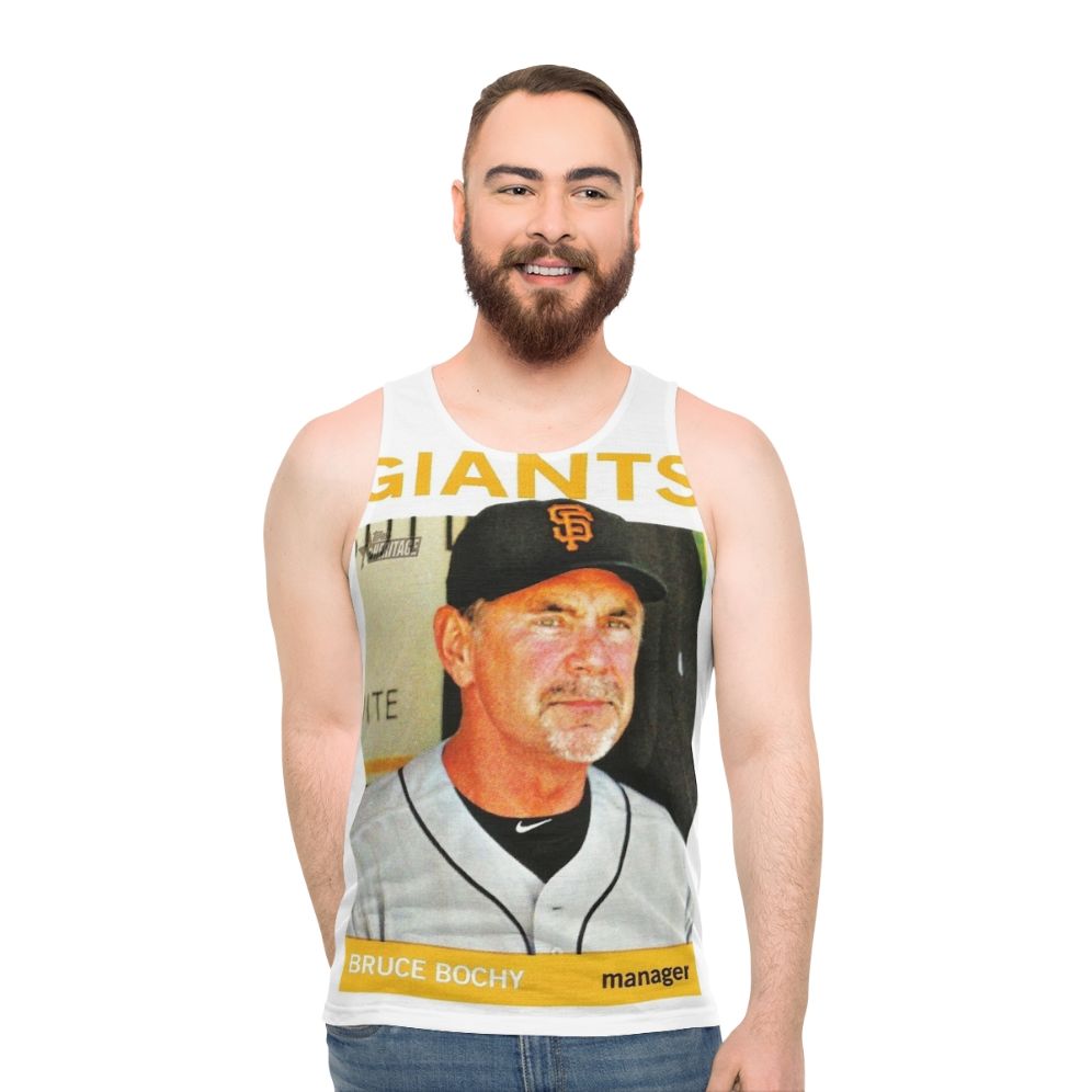 Bruce Bochy San Francisco Giants Sports Legend Unisex Tank Top - men