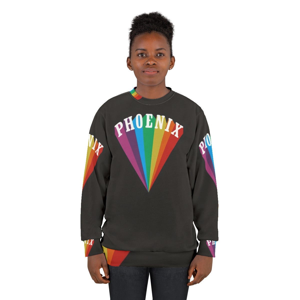 Phoenix Rainbow 2.0 Sweatshirt - French Indie Pop Band - women