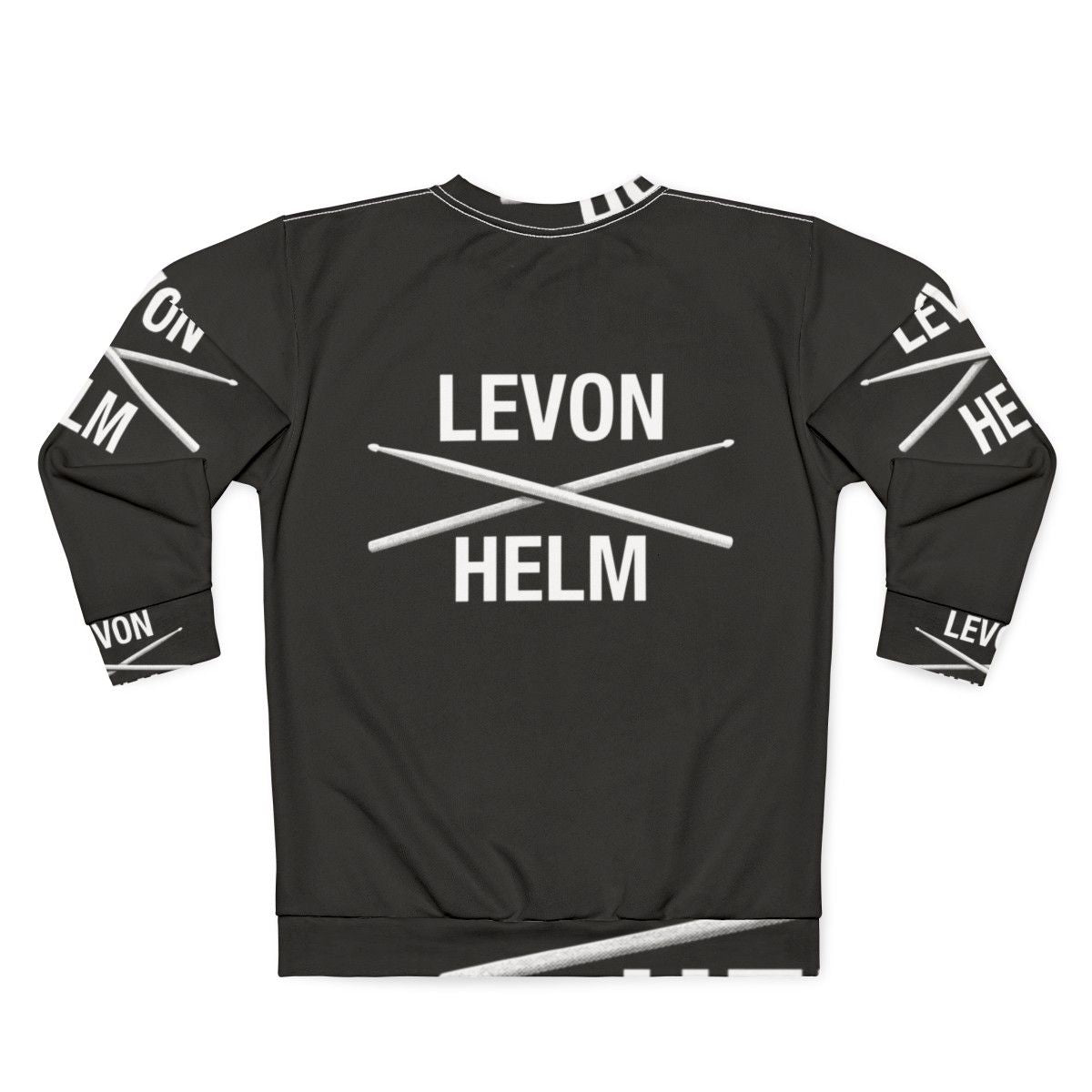 Levon Helm Drummer Sweatshirt - Back