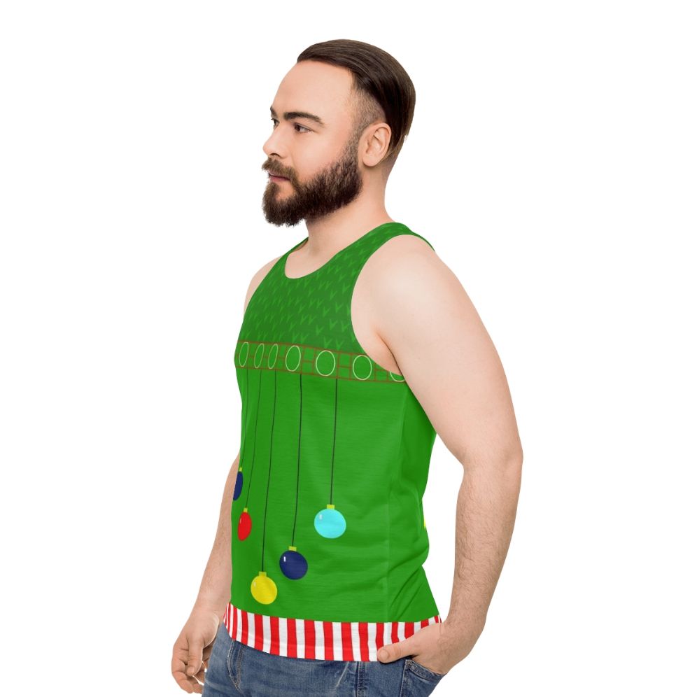 Arthur Claus Unisex Tank Top - men side