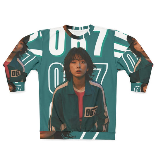 Squid Game Player 067 Kang Sae Byeok Sweatshirt