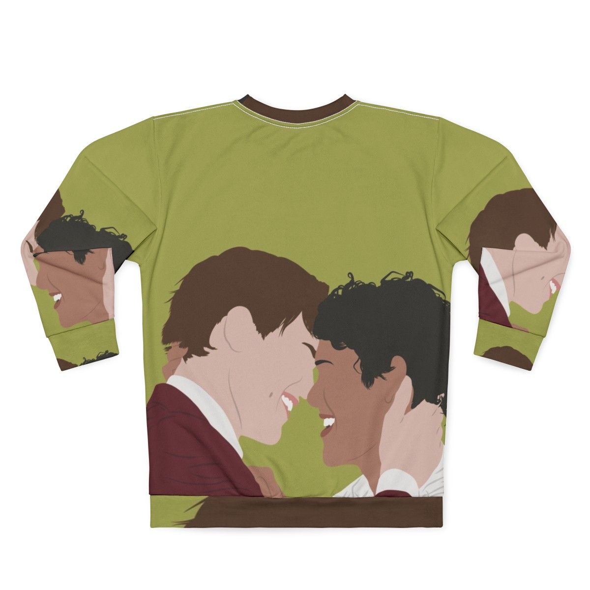 Young Royals Season 3 "I Love You" Sweatshirt featuring Prince Wilhelm and Simon Eriksson - Back