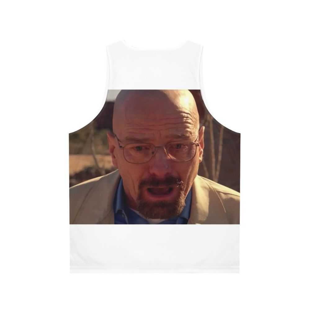 Walter White Meme Unisex Tank Top - Back