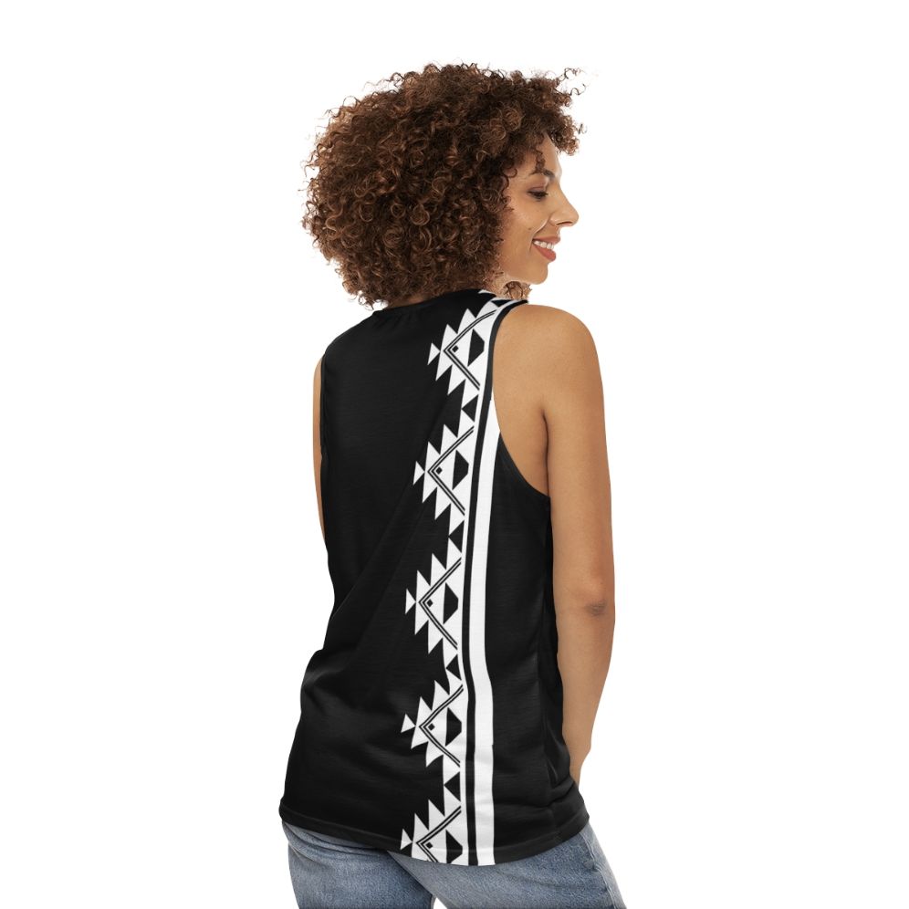 Klamath Tribes Native American Unisex Tank Top - women back