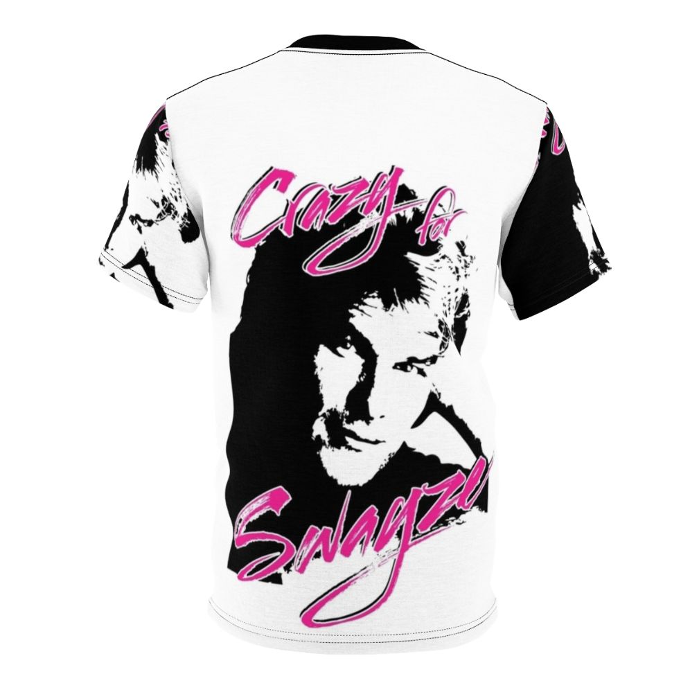 Patrick Swayze movie fan apparel t-shirt - Back