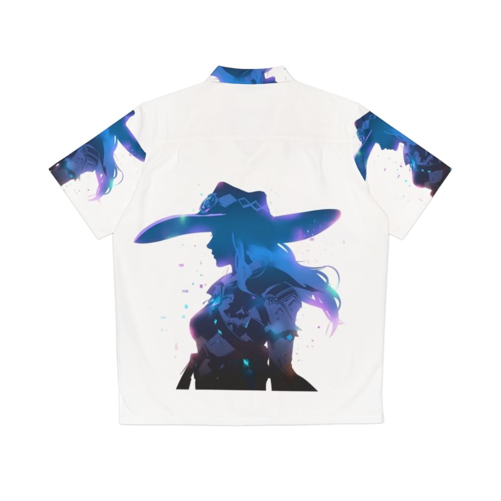 Ashe Overwatch Gaming Hawaiian Shirt - Back