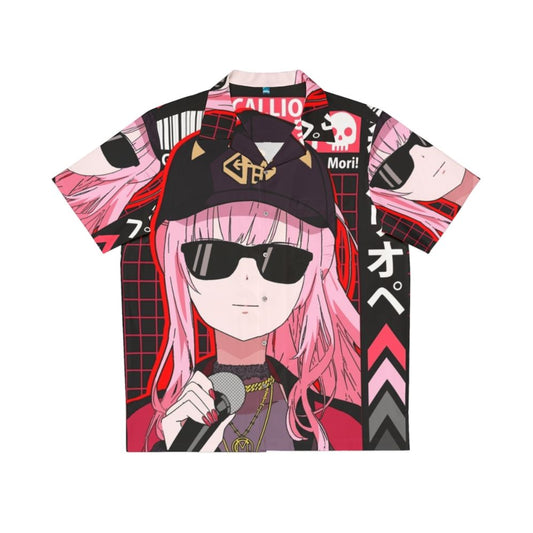 Calliope Mori Hololive En Virtual Youtuber Hawaiian Shirt