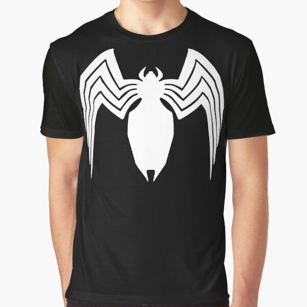 Venom symbiote alien graphic design t-shirt