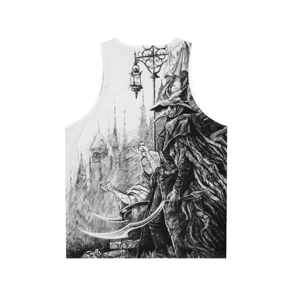 Bloodborne Eileen the Crow Unisex Tank Top - Back