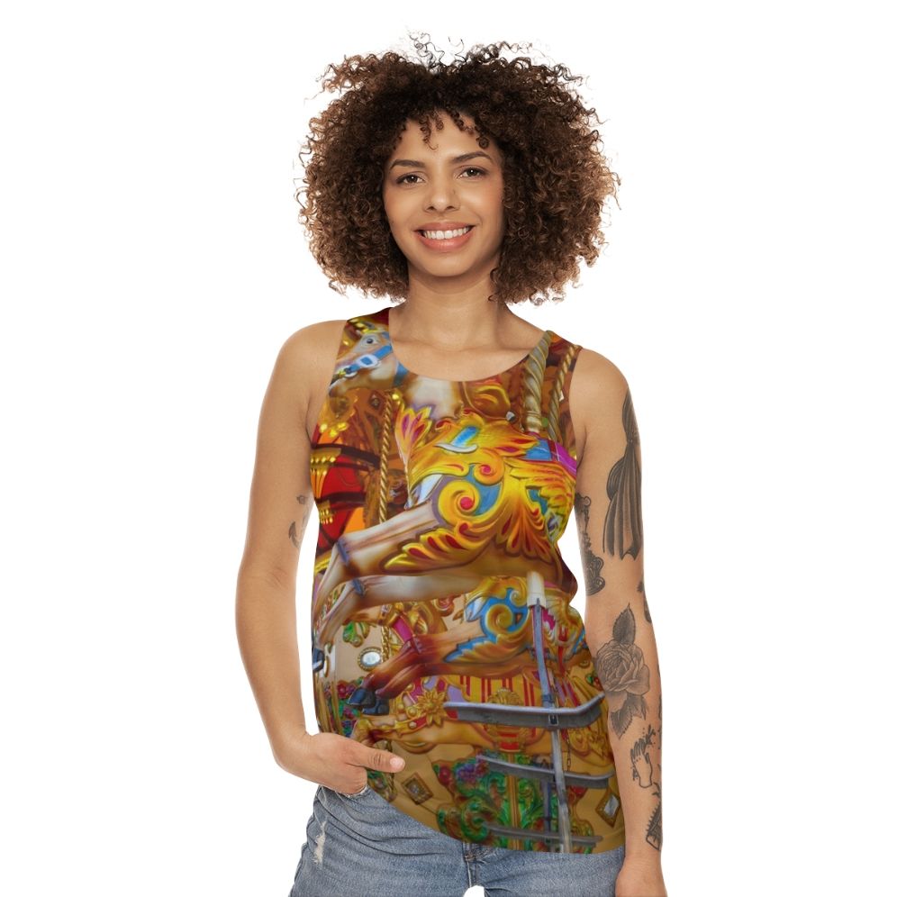 Weymouth Carousel of Life Unisex Tank Top - women