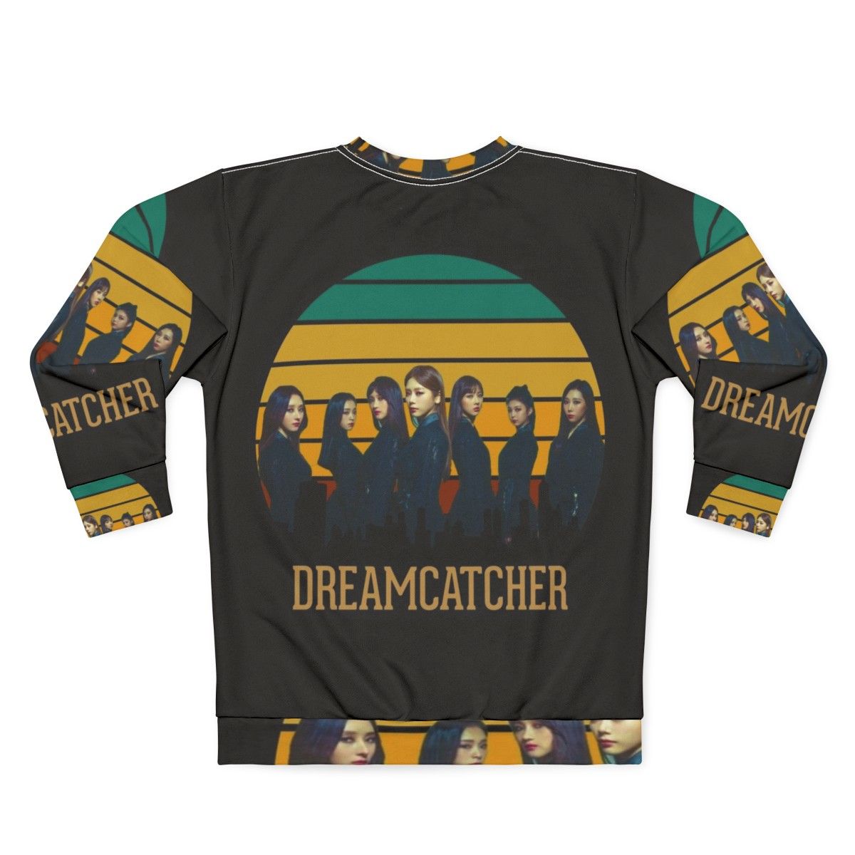 Dreamcatcher Kpop Korean Band Design Sweatshirt - Back