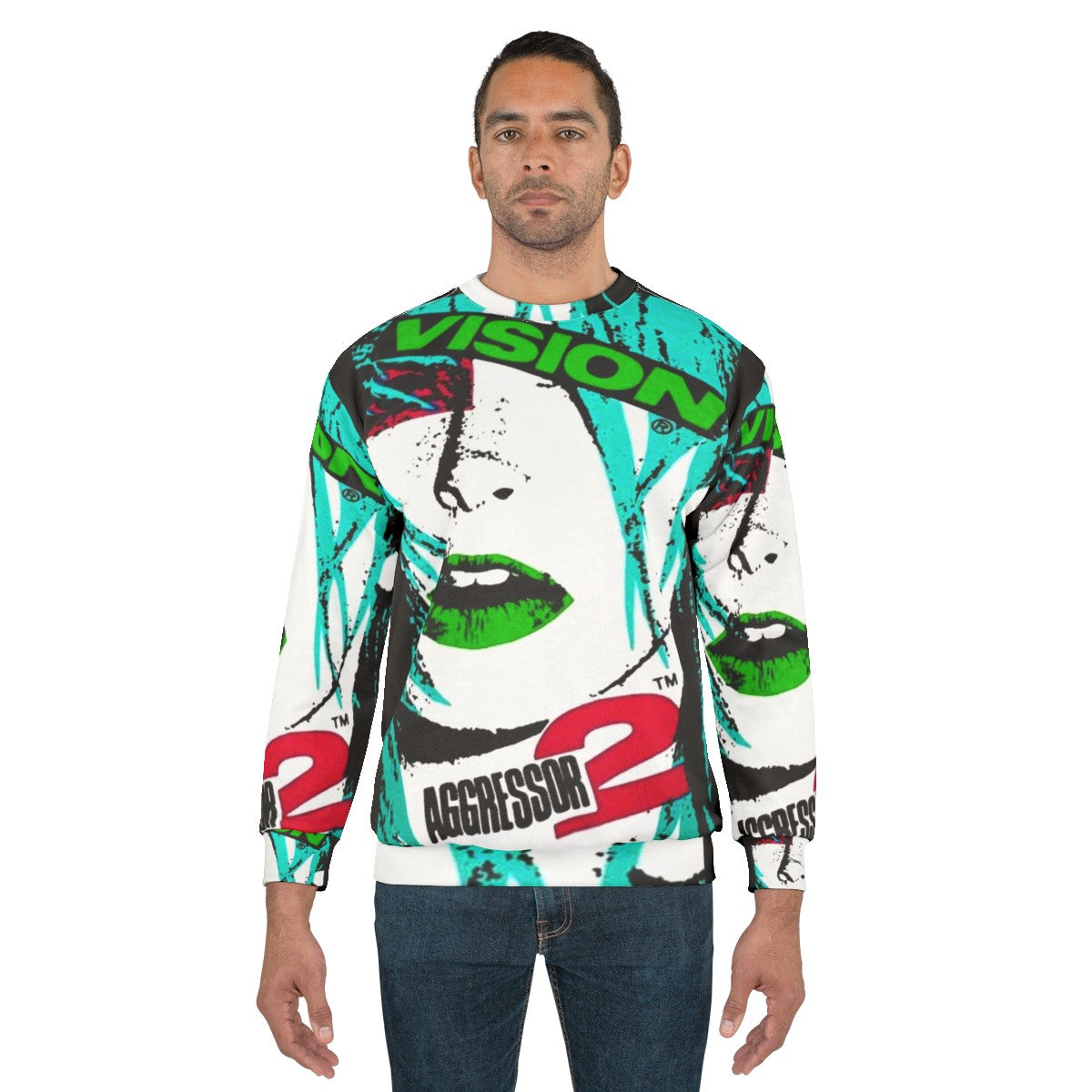 Vision Skateboards Vintage Aggressor 2 Sweatshirt - men