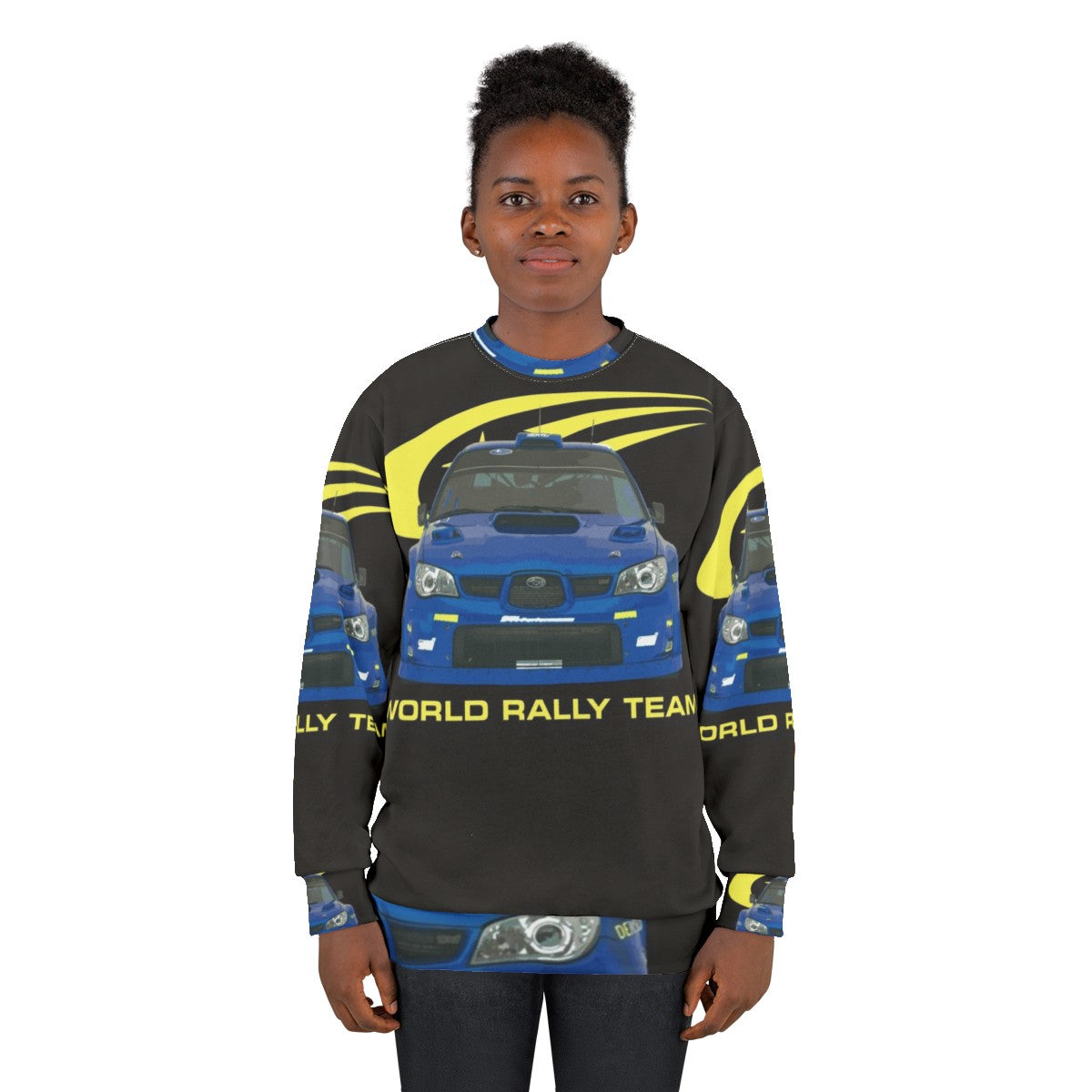 Petter Solberg WRC Rally Car Sweatshirt - women