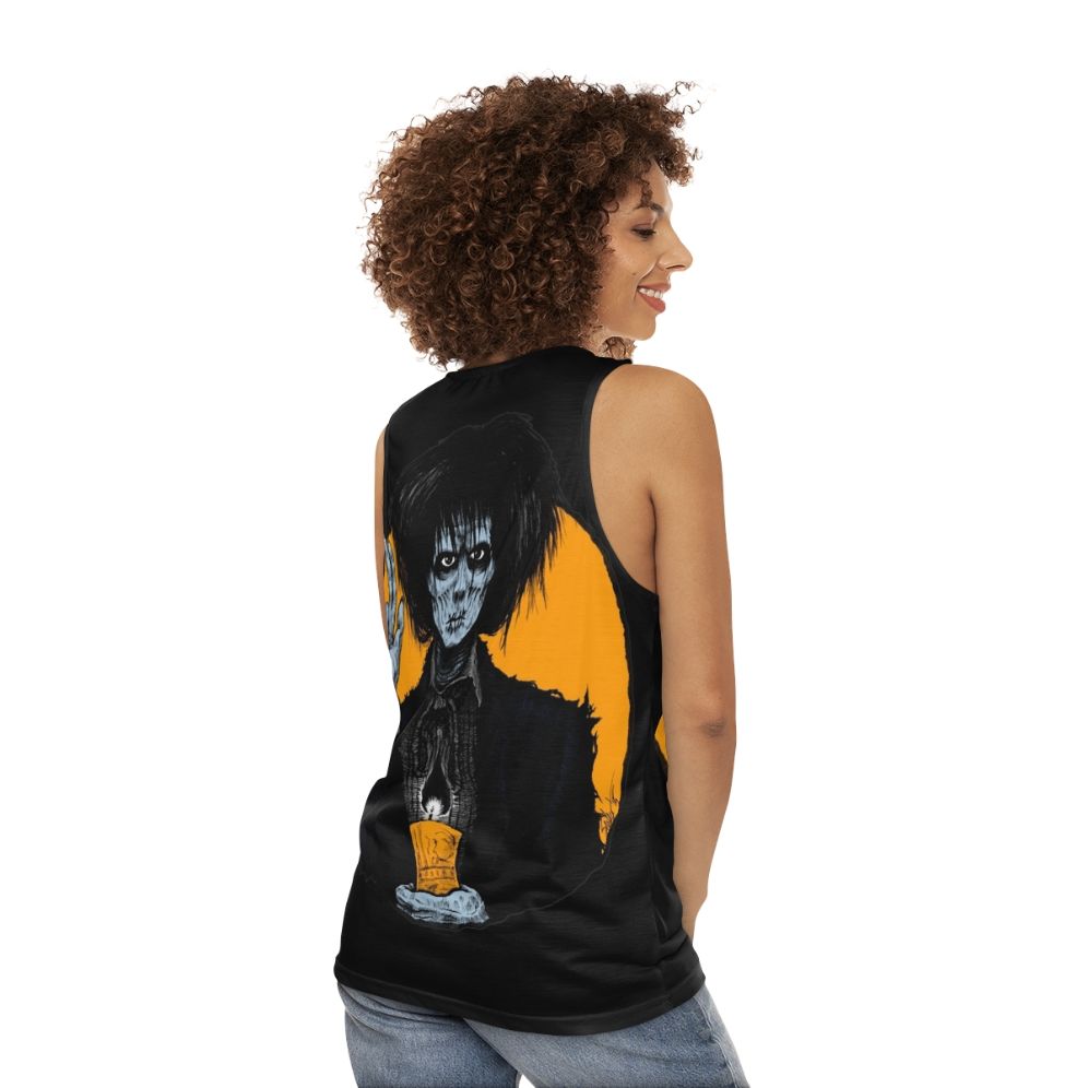 Spooky Halloween Saints Billy Butcherson Zombie Tank Top - women back