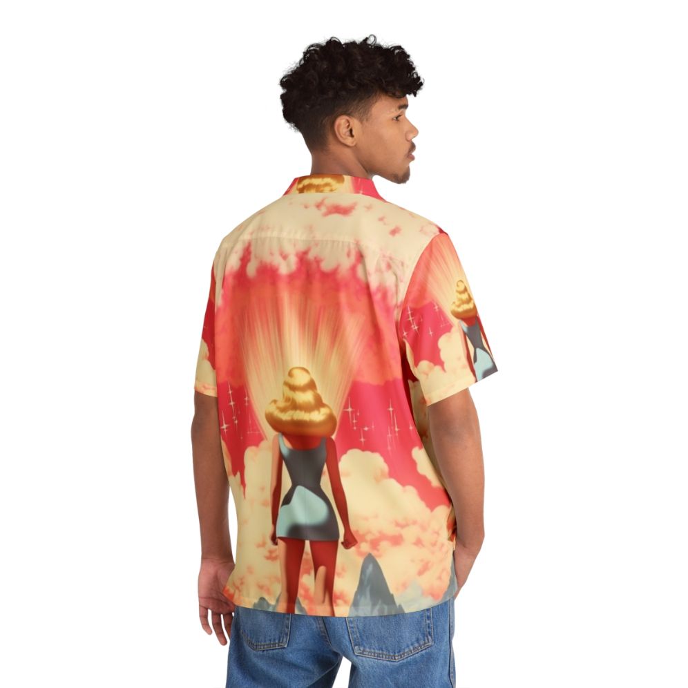 Barbenheimer 2023 Hawaiian Shirt with Barbie and Oppenheimer Movie Characters - People Back