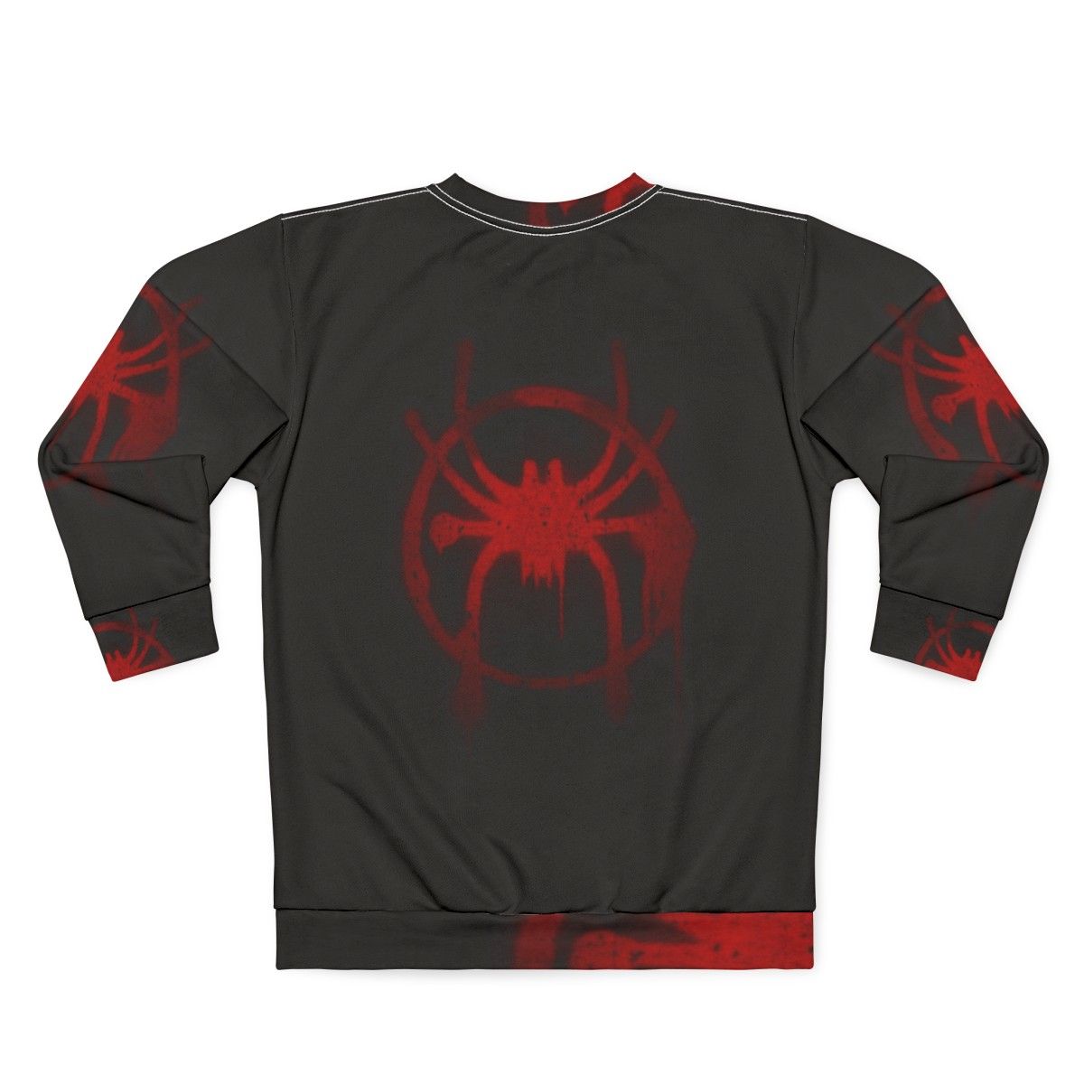 Miles Morales Spider-Man Symbol Sweatshirt - Back