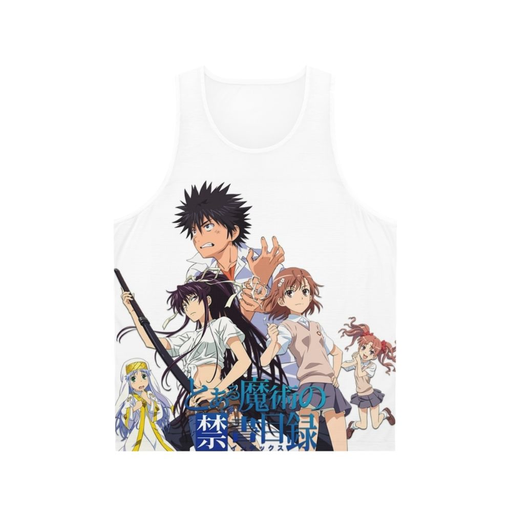 Anime Magic Index Unisex Tank Top