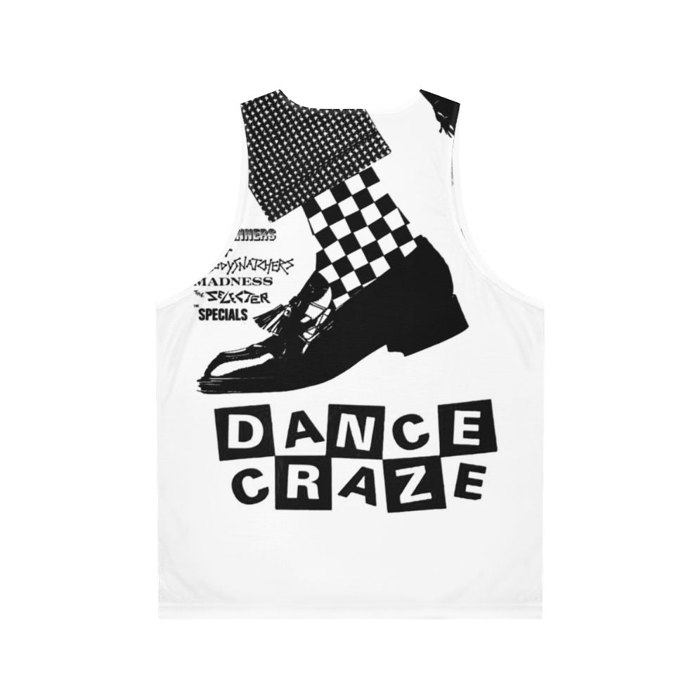 Unisex Ska Dance Craze Tank Top - Back