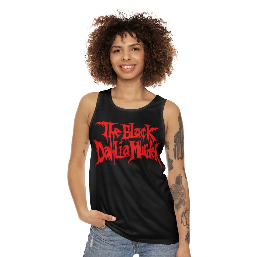 Unisex logo tank top - women