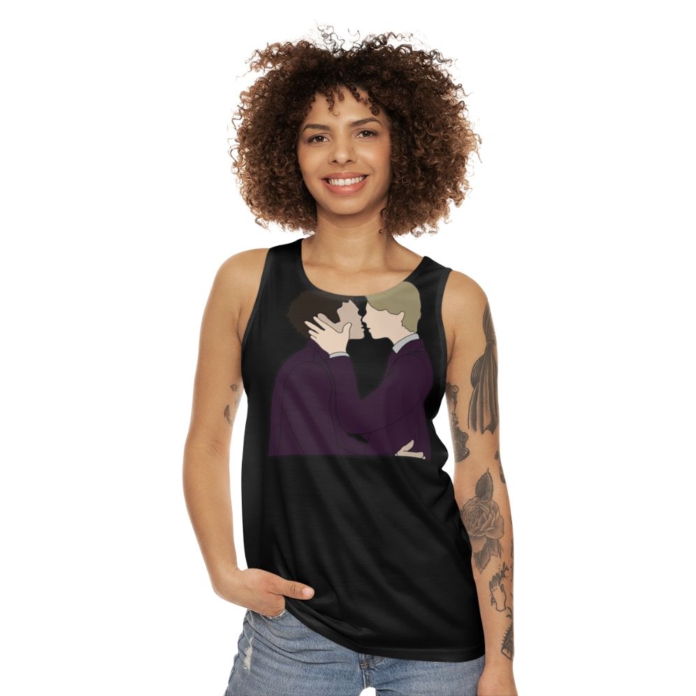 Wilhelm Simon Young Royals Netflix Gay Couple Unisex Tank Top - women