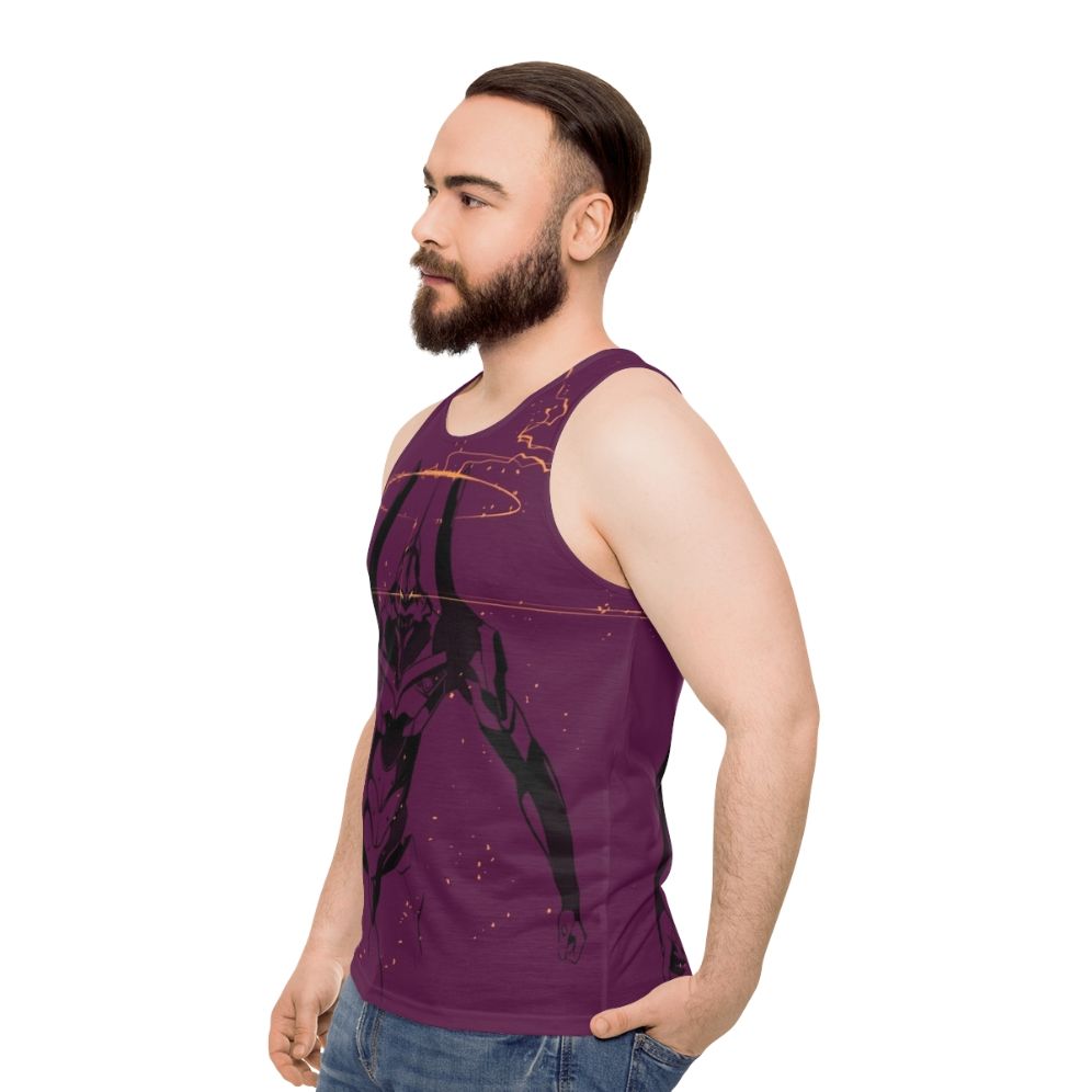 Neon Genesis Evangelion Unit 01 Unisex Tank Top - men side