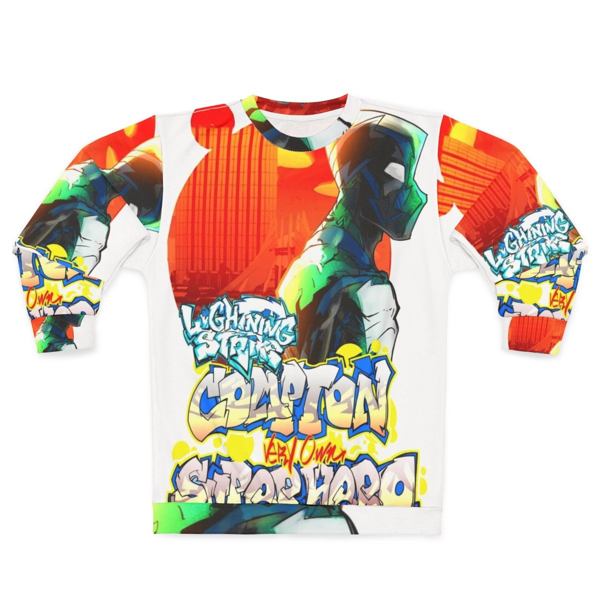 Compton Superhero Lightning Strike Sweatshirt