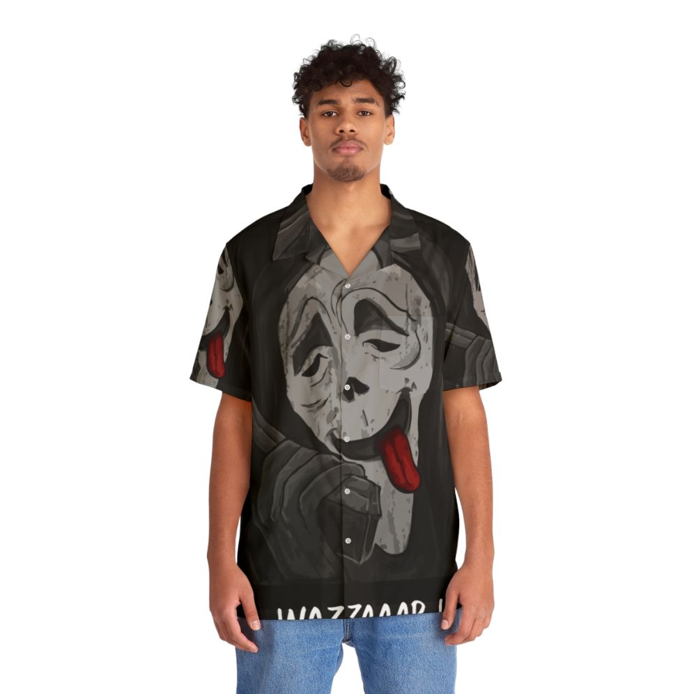 Wazzaaap! Horror Movie Hawaiian Shirt - People Front